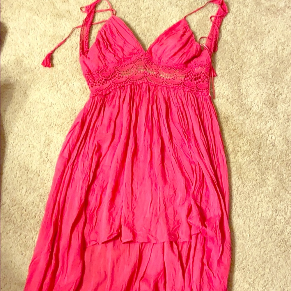 Pink Lily high low dress *sold on Mercari*